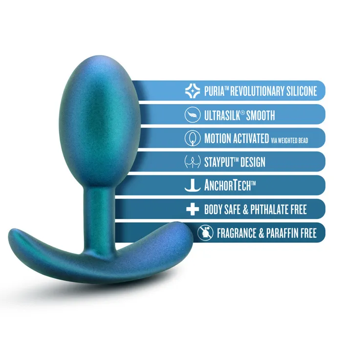 Anal Matrix Nebula Plug Lunar Blue Blush