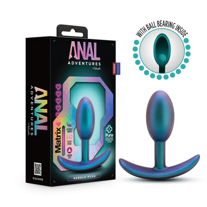 Anal Matrix Nebula Plug Lunar Blue Blush