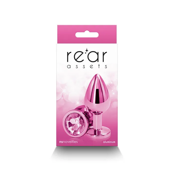 Anal NS Novelties Rear Assets Butt Plug Medium Pink