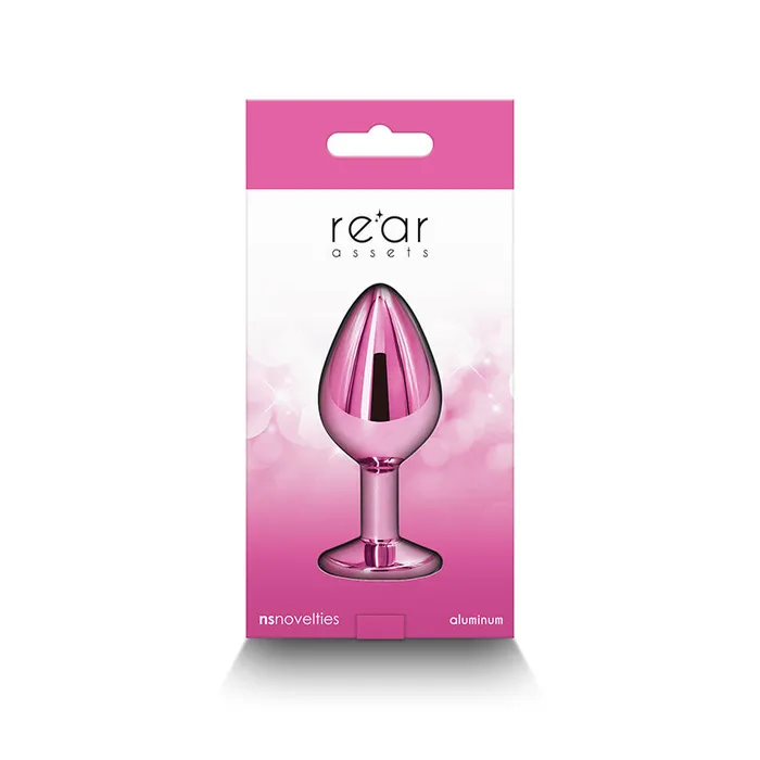 Anal NS Novelties Rear Assets Butt Plug Medium Pink