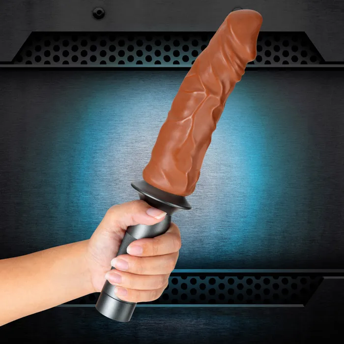 Blush Dildos Karbonite Lock On Dildo Handle Kit Mocha