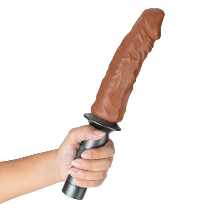 Blush Dildos Karbonite Lock On Dildo Handle Kit Mocha