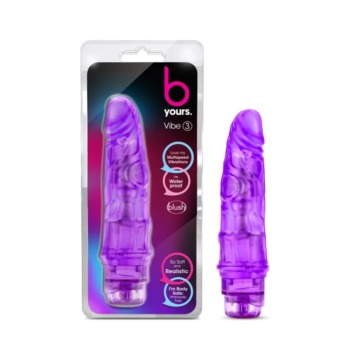 Blush Vibrators B Yours Multispeed Vibe 3 Purple Blush Vibrators B Yours Multispeed Vibe 3 Purple