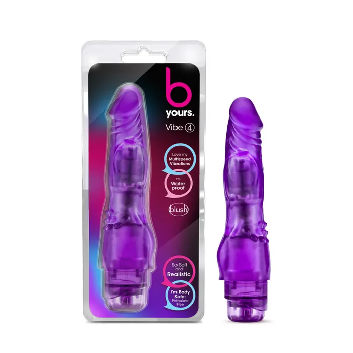 Blush Vibrators B Yours Multispeed Vibe 4 Purple