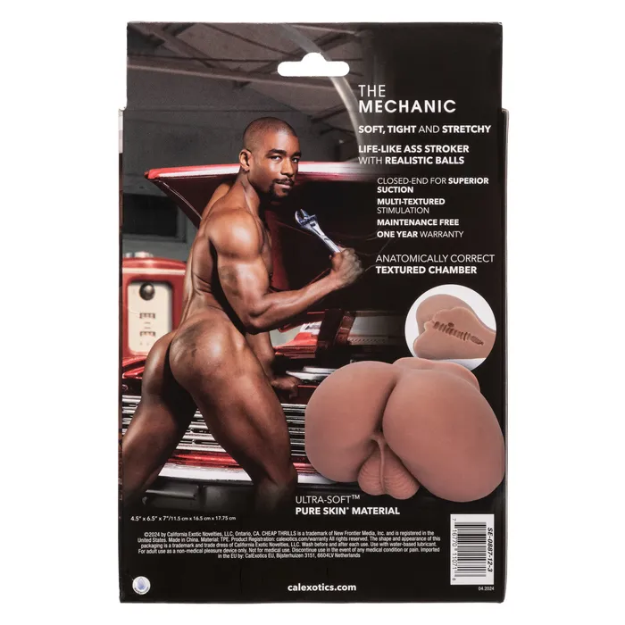 CalExotics Male Sex Toys Cheap Thrills The Mechanic Realistic Masturbator