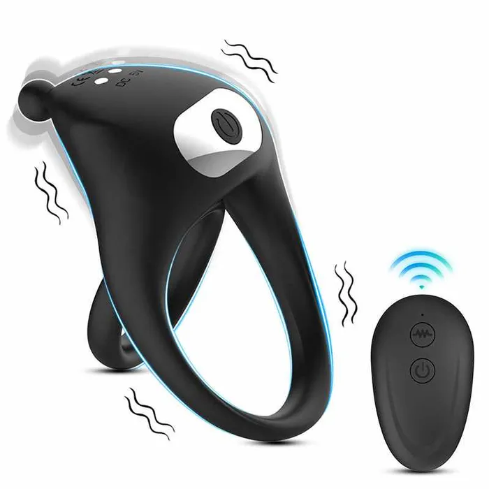 Couples FRISKY BUSINESS SG Twin Tremor Vibrating Cock Ring