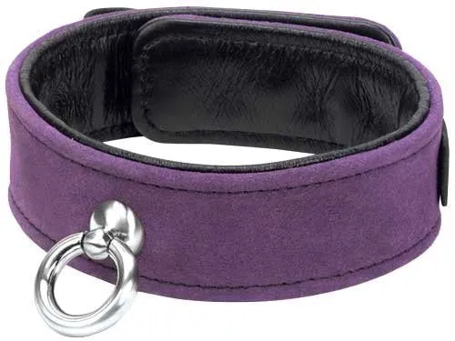 Couples Punishment Suede Bondage Collar Traveling Tickle Trunk