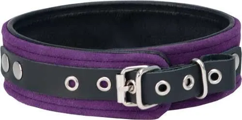 Couples Punishment Suede Bondage Collar Traveling Tickle Trunk