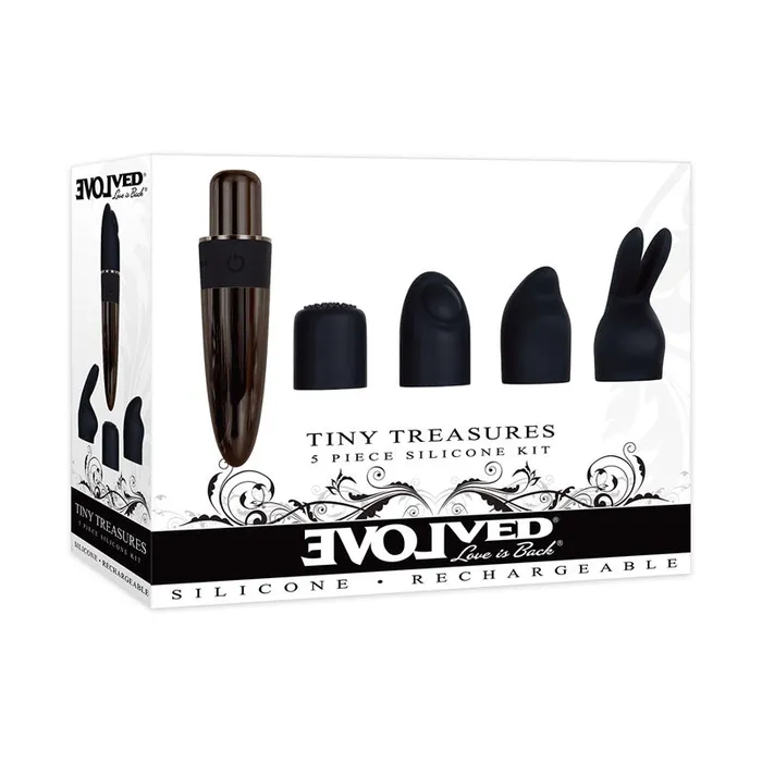 Evolved Novelties Vibrators Evolved Tiny Treasures Silicone Vibrator Kit