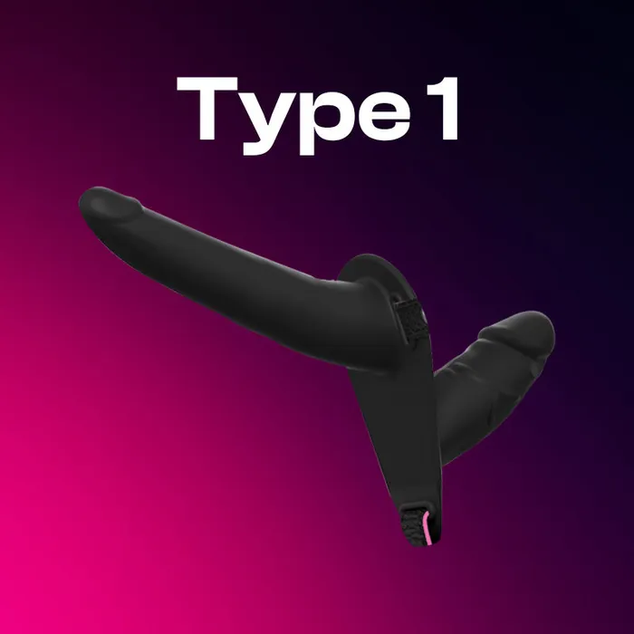 Female Sex Toys FRISKY BUSINESS SG United Intimate Dualended StrapOn Vibrating Dildo