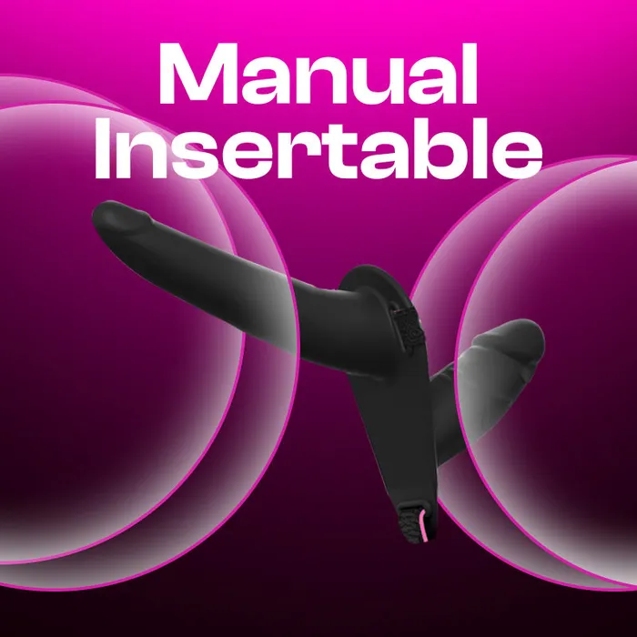Female Sex Toys FRISKY BUSINESS SG United Intimate Dualended StrapOn Vibrating Dildo