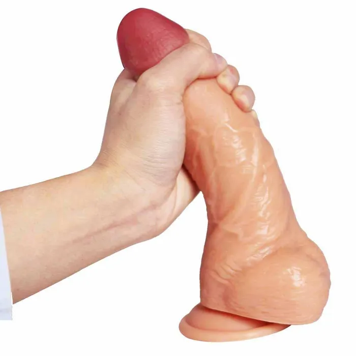 Female Sex Toys HEXHER Dual Layers Liquid Silicone Dildo 826in