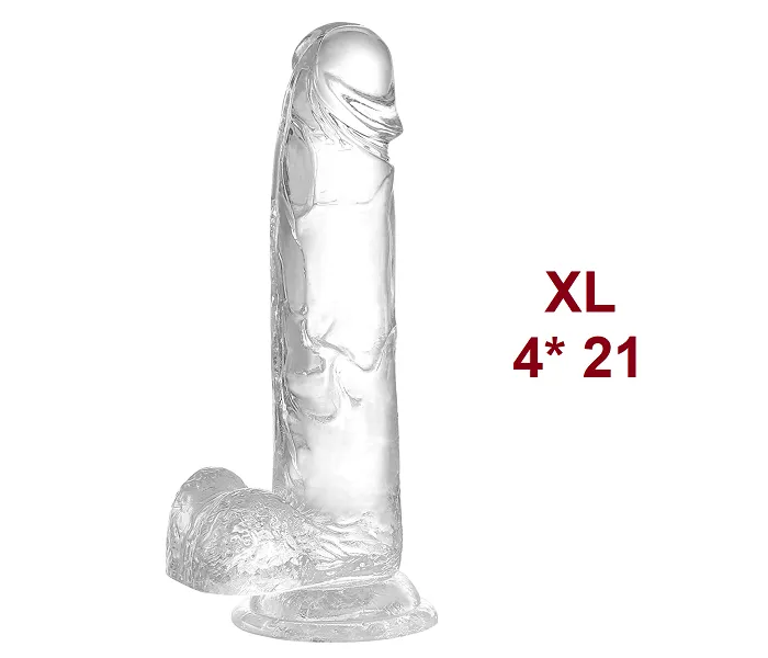 Female Sex Toys Safystyle 4 Size Transparent Lifelike Dildo with Suction Cup Female Sex Toys Safystyle 4 Size Transparent Lifelike Dildo with Suction Cup