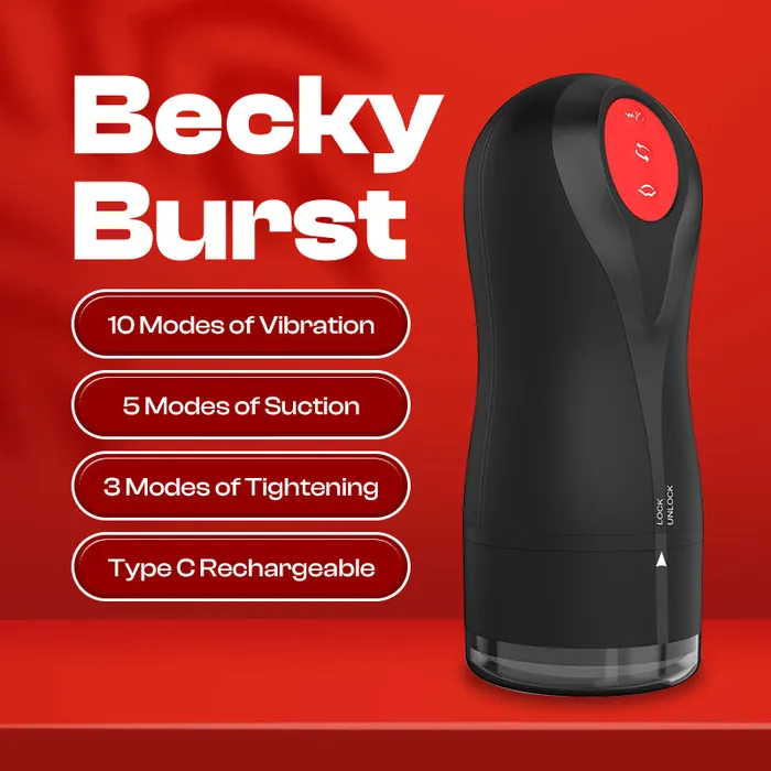 FRISKY BUSINESS SG Becky Burst Male Automatic Masturbator Male Sex Toys