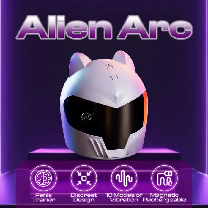 FRISKY BUSINESS SG Male Sex Toys Alien Arc Automatic Stroker and Penis Trainer