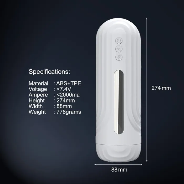 FRISKY BUSINESS SG Male Sex Toys GEEMAX Supreme Thrusting Stroker