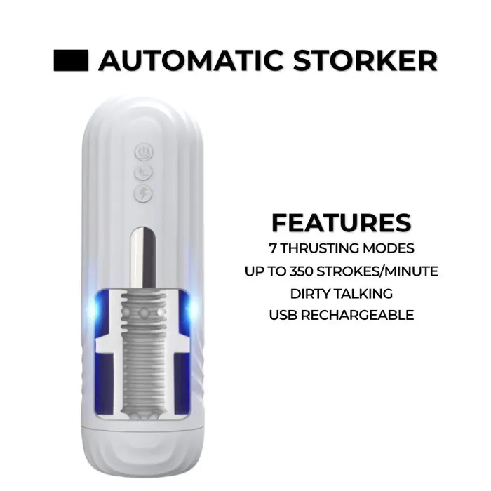 FRISKY BUSINESS SG Male Sex Toys GEEMAX Supreme Thrusting Stroker