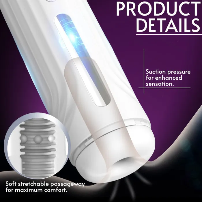 FRISKY BUSINESS SG Male Sex Toys GEEMAX Supreme Thrusting Stroker