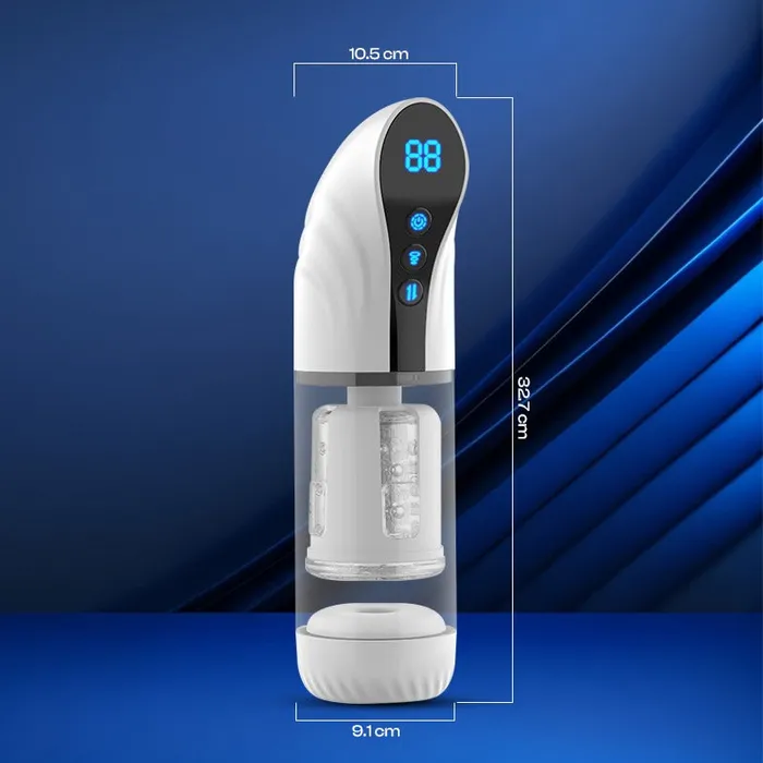 FRISKY BUSINESS SG Tornado Tickler Auto Thrusting Rotating Masturbator Male Sex Toys