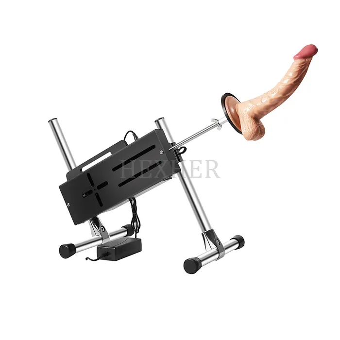 HEXHER Female Sex Toys Automatic Thrusting Sex Machine 80Watt T6