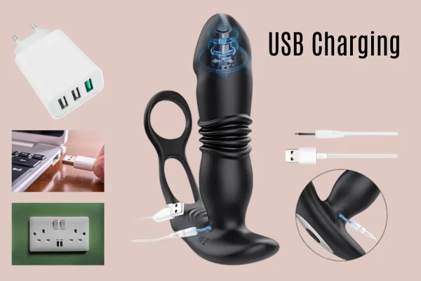 House of Chastity Male Sex Toys App Controlled Cock Ring and Extendable Butt Plug