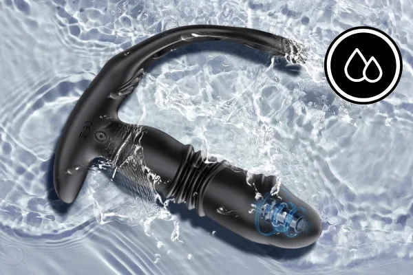 House of Chastity Male Sex Toys App Controlled Cock Ring and Extendable Butt Plug
