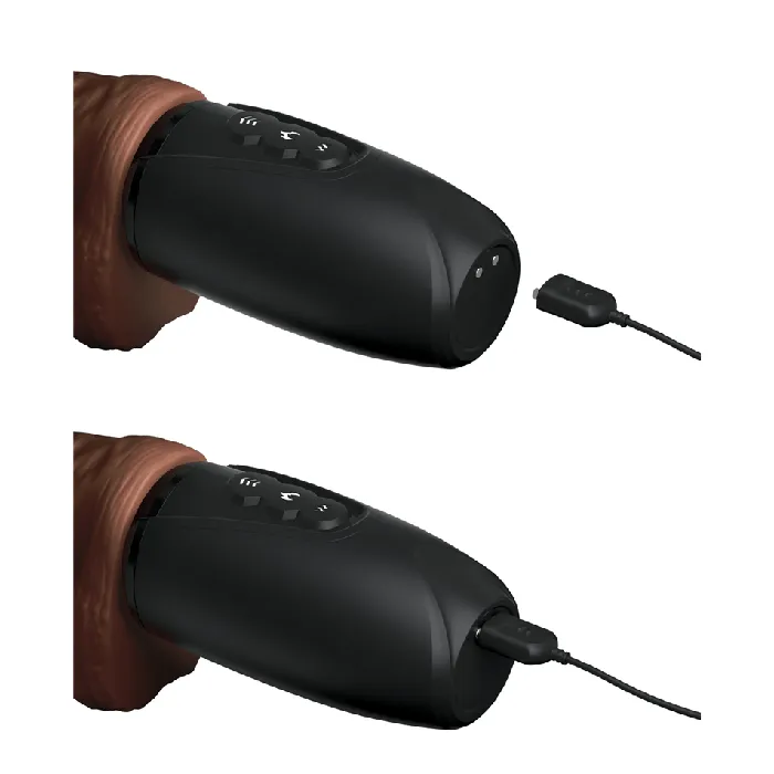 King Cock Dildos King Cock Plus 75 Thrusting Cock with Balls Brown King Cock Dildos King Cock Plus 75 Thrusting Cock with Balls Brown