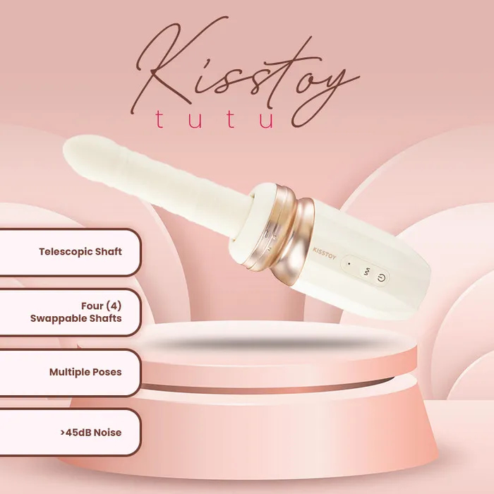 KISSTOY Tutu 2nd Gen Portable Mini Sex Machine KISSTOY Female Sex Toys