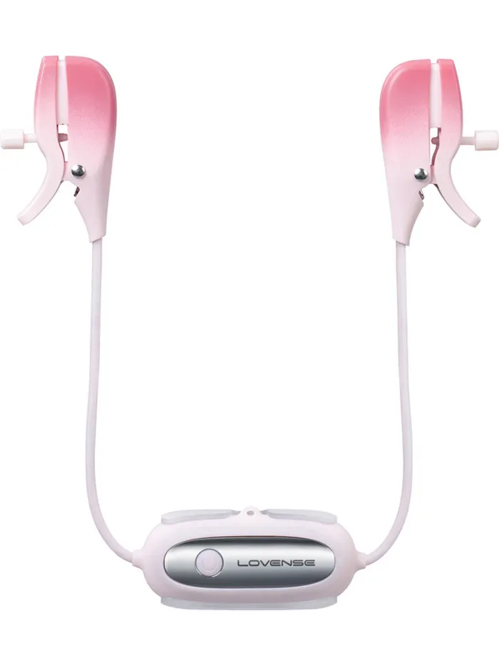 Lovense Female Sex Toys Gemini Vibrating Nipple Clamps by Lovense