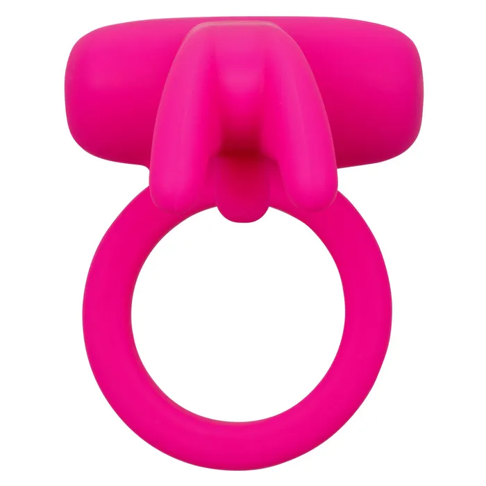 Male Sex Toys CalExotics Silicone Rechargeable Triple Clit Flicker Cock Ring