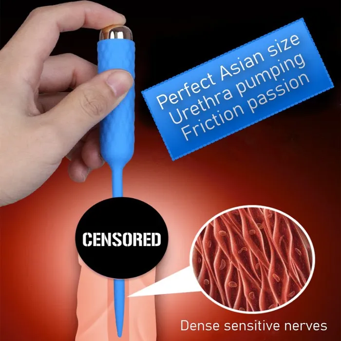 Male Sex Toys FRISKY BUSINESS SG Leten Urethral Sounding Vibrator