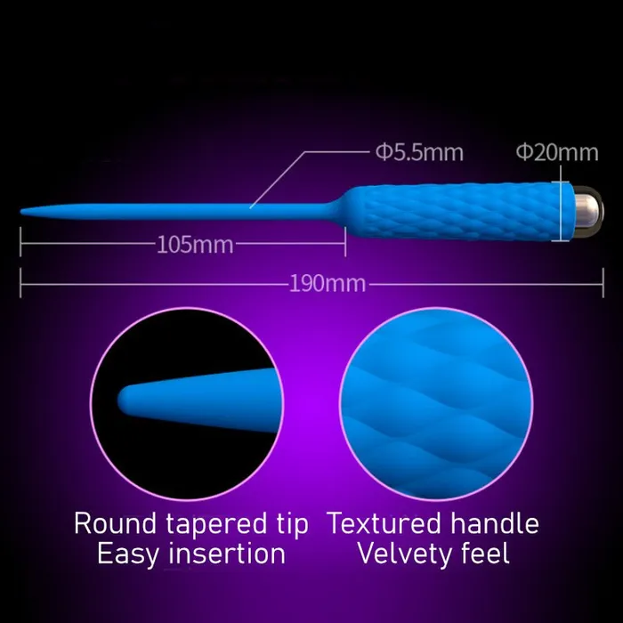 Male Sex Toys FRISKY BUSINESS SG Leten Urethral Sounding Vibrator