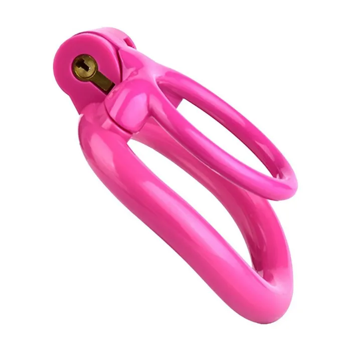 Male Sex Toys FRISKY BUSINESS SG Rosy Fortress Two Rings Chastity Cage