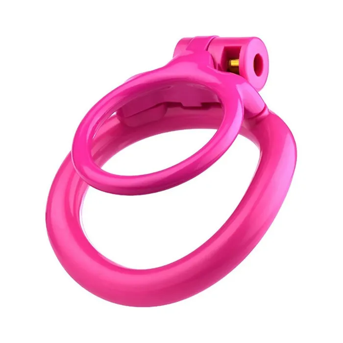 Male Sex Toys FRISKY BUSINESS SG Rosy Fortress Two Rings Chastity Cage