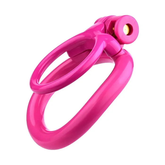 Male Sex Toys FRISKY BUSINESS SG Rosy Fortress Two Rings Chastity Cage