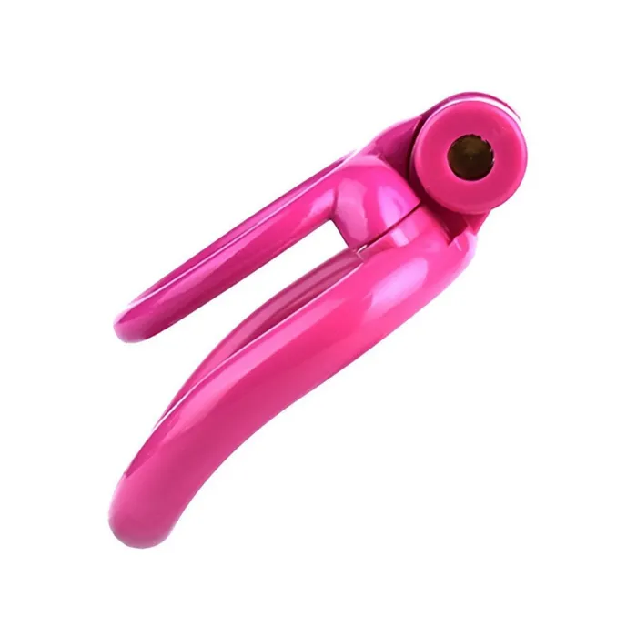 Male Sex Toys FRISKY BUSINESS SG Rosy Fortress Two Rings Chastity Cage