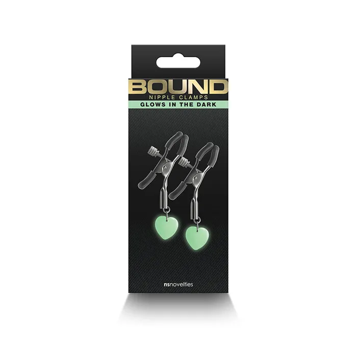 Nipple Clitoral Toys NS Novelties Bound G3 Nipple Clamps Gunmetal