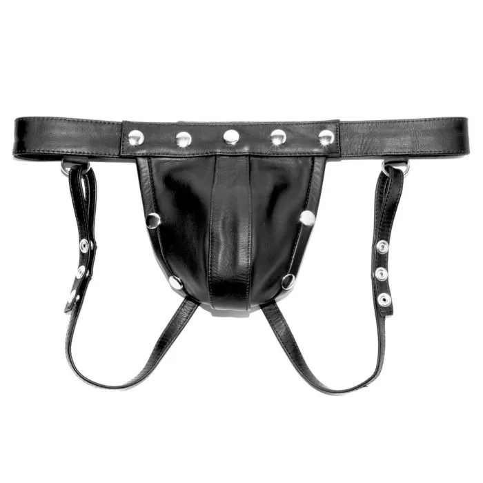 Restraints Prowler RED Prowler RED Leather Harness Jock Strap