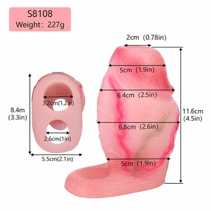 Safystyle Male Sex Toys Penis Sleeves Realistic LifelikenbspPenis Extender