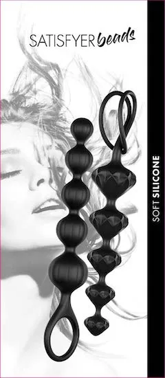 Satisfyer Love Beads Black Satisfyer Anal
