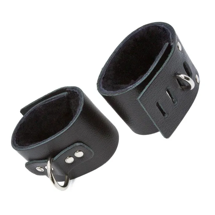 SheepskinLined Wrist Cuffs w DRing The Stockroom Couples