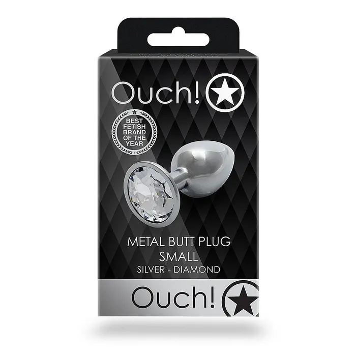 Shots America Anal Round Gem Butt Plug Small Diamond