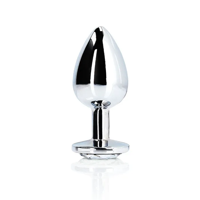 Shots America Anal Round Gem Butt Plug Small Diamond