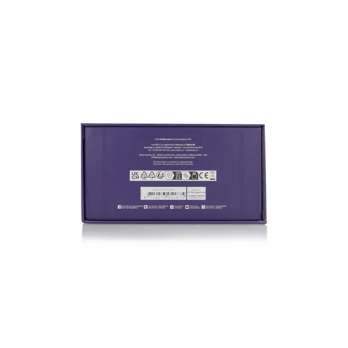 SHOTS Vibrators SHOTS Riko Triple Motor Thumper with Advanced Finger Motion Pulse Wave Stimulator Purple
