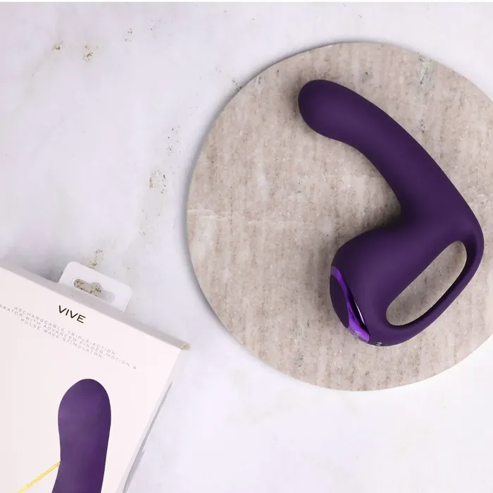 SHOTS Vibrators SHOTS Riko Triple Motor Thumper with Advanced Finger Motion Pulse Wave Stimulator Purple