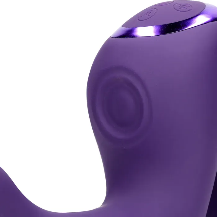 SHOTS Vibrators SHOTS Riko Triple Motor Thumper with Advanced Finger Motion Pulse Wave Stimulator Purple