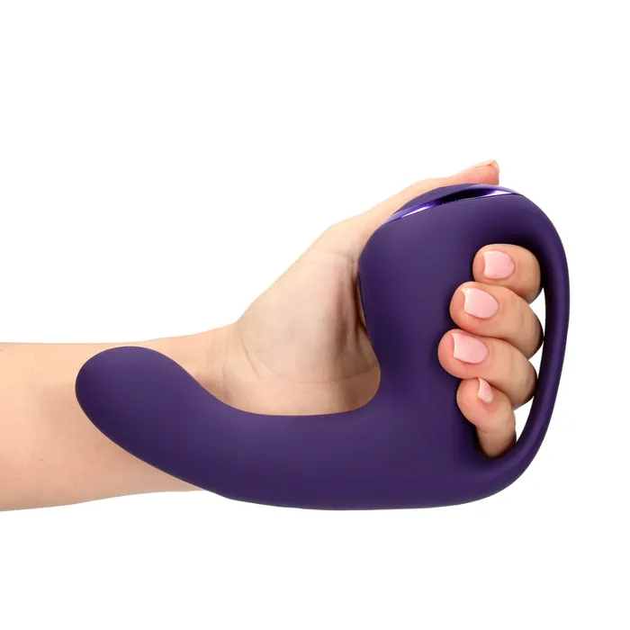 SHOTS Vibrators SHOTS Riko Triple Motor Thumper with Advanced Finger Motion Pulse Wave Stimulator Purple