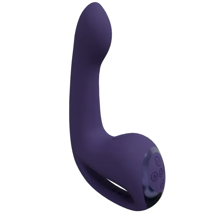 SHOTS Vibrators SHOTS Riko Triple Motor Thumper with Advanced Finger Motion Pulse Wave Stimulator Purple