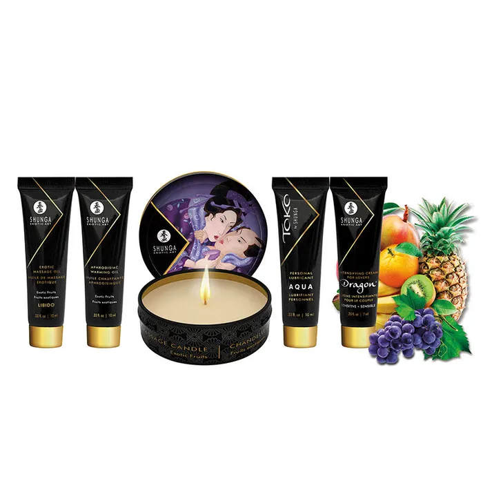 Shunga Shunga Luxury Gift Sets Geishas Secrets Exotic Fruits Vibrators Shunga Shunga Luxury Gift Sets Geishas Secrets Exotic Fruits Vibrators