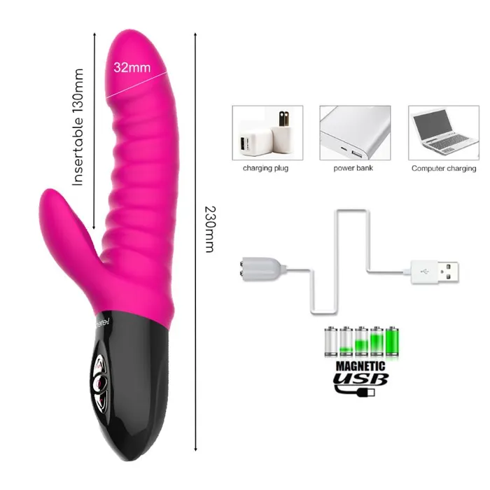 The King Thrusting Vibrator FRISKY BUSINESS SG Vibrators